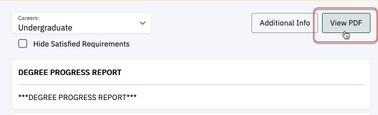 Degree Progress Report Guide Office Of The Registrar Cal Poly San